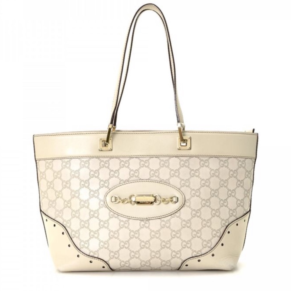 Gucci Guccissima Leather Punch Tote